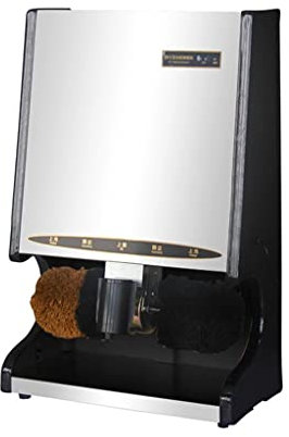 Macchina lustrascarpe elettrica, sensore Automatico per spazzole per Scarpe, lucidatrice per Scarpe Verticale Adatta per HotePolisher Adatta per lucidatrice per Scarpe elettrica per Ingresso di Hotel