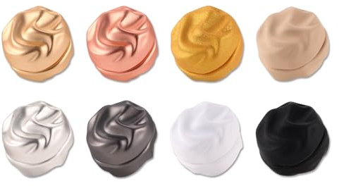 8pcs Épingles Magnétiques pour Hijab, Fermoirs Magnétiques Multicolores pour Foulards Épingles Magnétiques Polyvalentes Sans Accroc pour Foulards Vêtements Écharpes