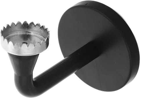 Jabonera Magnética para Ducha Ventosa, Diseño Negro