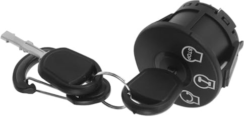 FUTUREORYY Interruttore Accensione per Tosaerba A 3 Posizioni E 6 Pin Compatibile con Mtd/ 725-12066 725p1206 925-12066 - Interruttore Avviamento con 2 Chiavi