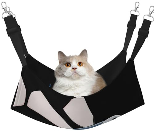 Zcmkjlg Hamac souple avec ailes d'insectes, yeux de dessin animé, pour chats, furets, cochons d'Inde, hamster, chaton