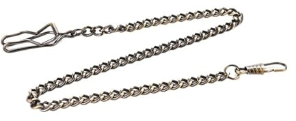 LPACXBYD Taschenuhrkette Uhrenkette for antike Quarz- und Vintage-Taschenuhren aus Bronzelegierung(Gold)