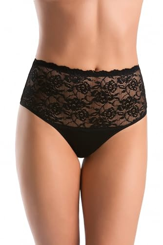Teyli Unterwäsche Frauen Pantys Damen - Slips Damen-Unterhosen Damen Unterwäsche - Frauen Unterwäsche Baumwolle mit Spitze Blumenmotiv