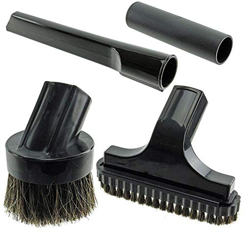 SPARES2GO Mini Brush Stair & Crevice Tool Kit for Numatic Henry Hetty Vacuum Cleaner (32mm)