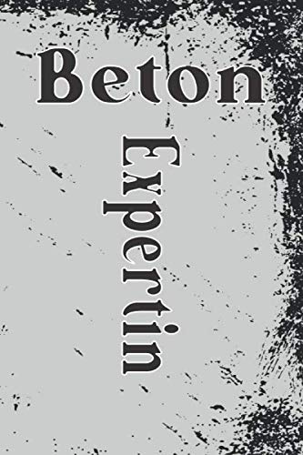 Beton Expertin Notizbuch liniert, A5