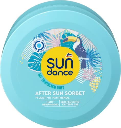 Sundance After Sun Sorbet mit tropischem Duft wirkt hautberuhigend & erfrischt mit Aloe Vera, schenkt angenehme Kühle, spendet intensive Feuchtigkeit & hilft der Haut sich zu regenerieren, 200 ml