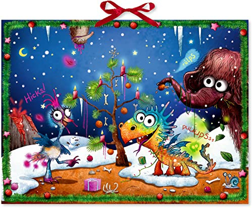 Sound-Adventskalender – Furzipups der Knatterdrache feiert Weihnachten: Mit 12 Pups-, Hicks- und Rülpssounds hinter den Türchen