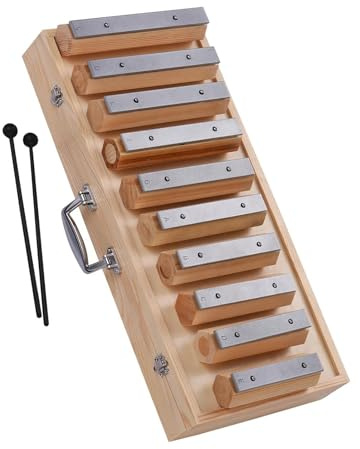 10-Noten-Glockenspiel-Percussion-Disconnect-Design, ideal für das musikalische Rhythmustraining
