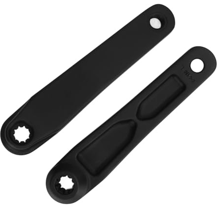 Alomejor 170 Mm Aluminiumlegierung MINI ISIS Kurbelarm-Set mit Einfacher Installation für Mittelmotor