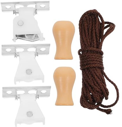 Warmhm Bambus-jalousieseil-zubehör Für Rollladenmontage Bruchfest Und Robust Einfache Installation Ersatz Für Defekte Jalousieteile Ermöglicht Komfortables Und Herunterrollen des Vorhangs