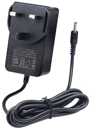 Laptop Charger UK Plug, 12V 3A AC/DC Power Adapter for Notebook Computers, 3.5mm x 1.35mm Connector, 100-240V Input, Safe and Reliable UKCA Standard