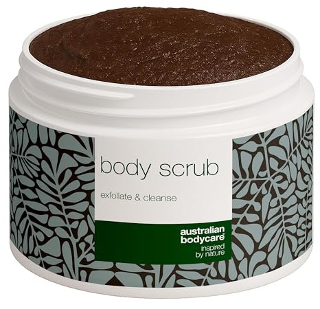 Australian Bodycare Body Scrub - Djuprengörande Skrubb Med 100% Naturlig Tea Tree Oil - Exfolierande För Hela Kroppen - Bra Mot Finnar Och Orenheter