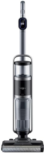 VIOLA Aspirapolvere Lavapavimenti senza Fili con super Pack contenente 3 Flaconi detergente inclusi con varie profumazioni