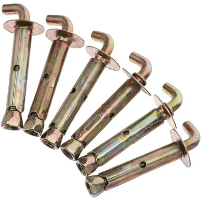 FIXOSHEE Set 3 Bulloni di Espansione Gancio per Montaggio a Parete Scaldabagno Elettrico Bulloni a Gancio per Impieghi Gravosi Ancoraggio Resistente per Cemento Mattoni e Cartongesso