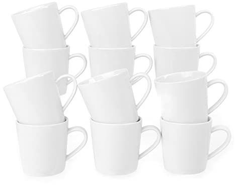 Holst Porzellan KT 005 PACK 12 Porzellan 12er Pack Kaffeebecher 10.7 x 7.8 x 8.1 cm 0,24 l, 12 Stück