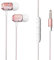 Xperia 5 II - Earphone Headphone Earbud Noise Isolating Headphones With 3.5mm Jack [Remote & Microphone] Strong Bass-Driven Stereo Sound For Sony Xperia 5 2nd Generation (ROSE GOLD)