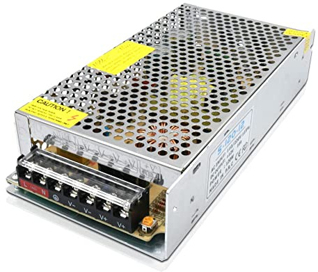 24V 10A Switching Power Supply, AC/DC Voltage Regulator, AC 110V/220V to DC 24V 10A 240W Power Adapter Converter for LED Strip, LED Display, 3D Printer