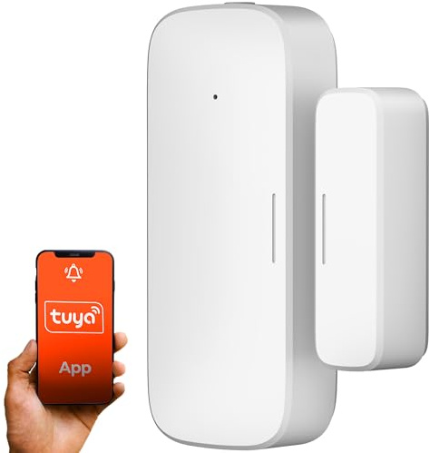 EXTRALINK Türalarm, Fenstersicherung, Einbruchschutz, ZigBee Protokoll, Tuya App, Alexa, Google Home, Alarmanlage Wohnung, Fenstersicherung Einbruchschutz, Fenstersensor, Türsensor, Sprachsteuerung