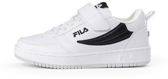 FILA Barn Rega Nf kardborreband barn korg, Vit svart, 34 EU