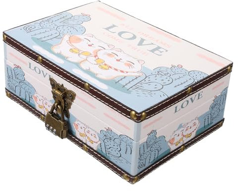 Alipis Kasten Aufbewahrungskiste Erinnerungsbox Make-up-Box-Organizer schmuckschatulle Kosmetika aufbewahrungskorb Aufbewahrungsboxen für Armbänder Aufbewahrungsbox für Schmuck