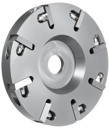 Vislone 8 Klingen für Vieh Huftrimmen, Schleifscheibe, Schafe, Rinder, Pferde, Kuh, Trimmplatte, Holzschnitzscheibe, Aluminiumlegierung, elektrischer Winkelschleifer, Aufsätze Werkzeug