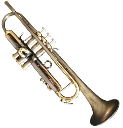 Professionelles Musikinstrument Trompete Reverse-Mundrohr-Trompete Mit Doppelter Oberfläche Professionelle B-Trompete
