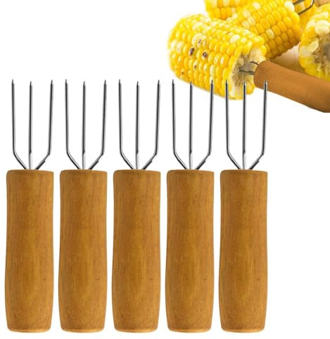 Soporte para mazorcas de maíz, soporte para mazorcas de maíz, varilla de