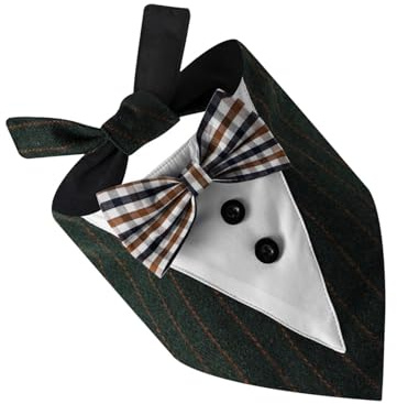 hundhalsdukar – liten hundbandana, moderiktig hund-semester-bandanas för hundar, trendiga hundnäsdukar, triangulär halsduk för små, medelstora och hundar