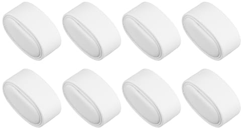 QUARKZMAN 8Pcs Cuscino Da Esposizione 2.68 x 1.18 x 1.77 Bianco | Per Orologi, Cuscino Per Braccialetti E Orologi In Pelle PU, Cuscini Per Esposizione E Conservazione, Per Scatole Orologi