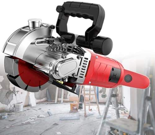 Tagliapiastrelle e mattoni elettrico da 8300 W, strumento professionale for inseguire pareti in marmo/cemento (220 V)