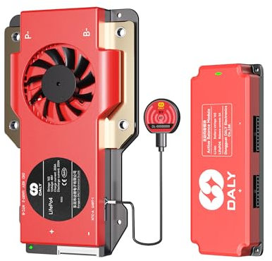DALY BMS 48V 16S 250A Balance – Smart Bluetooth BMS mit 5A Active Cell Balancing für 48V LiFePO4 Akkupack Energiespeicherung für Privathaushalte Elektro Gabelstapler