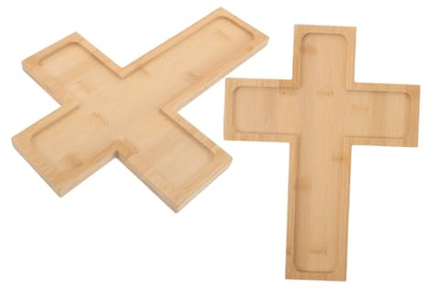 Cabilock Tabla De Quesos De Madera Navideña 2 Unidades Bandeja Decorativa para Embutidos Bandejas De Madera para Servir Aperitivos