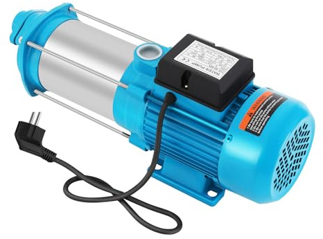 Kreiselpumpe, Kreiselpumpe Hauswasserwerk für Hauswasserwerke Bauernhöfen und Garten (1300.0, Watt, 3999, Liter pro Stunde)