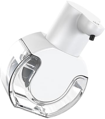COLLBATH Dispenser Sapone Automatico Abs con Sensore Infrarossi Dosatore Schiuma Touchless Contenitore Ricaricabile per Bagno e Cucina Design Leggero e Antiscivolo Montaggio da Tavolo o