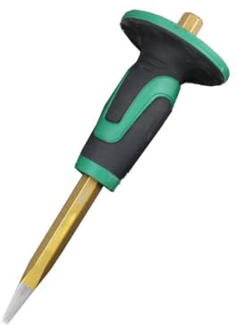 1 scalpello da muratura da 250 mm con testa appuntita con 1 pezzo in gomma da 250 mm con manico in gomma e frantumazione di pietra dura si applica al calcestruzzo