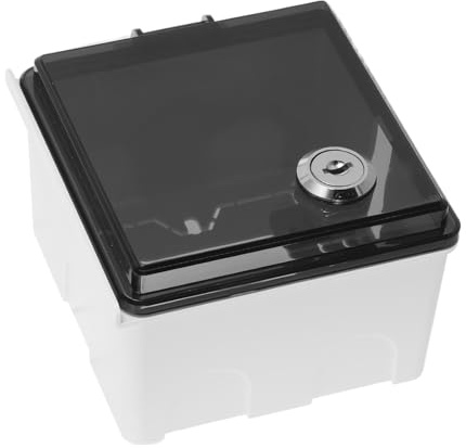 iplusmile Boîtier Étanche Verrouillable pour Prise Électrique Extérieure Protection Sécurisée Eau Poussière Compatible avec Prises Murales Standard pour Garage et Espaces Commerciaux