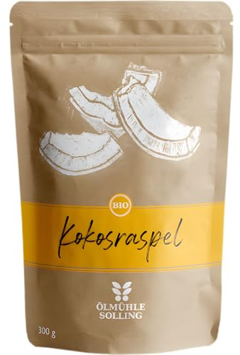 Ölmühle Solling Kokosraspeln teilentölt - 300g - BIO