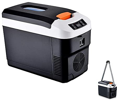 X&Z-XAOY 10L Mini Fridge- Car Refrigerator Portable Fridge Compact Freezer, Mute Outdoor Refrigerator For Car,Outdoor,Family, Bar,Travel,Truck