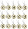 JINXIAN 20 Stück GU10 Fassung, GU10 Fassung Sockel aus Keramik GU 10 Fassungen mit 9cm Stromleitung GU10 Lampenfassungen, 2A 250V, für LED,Halogen,Glühlampe