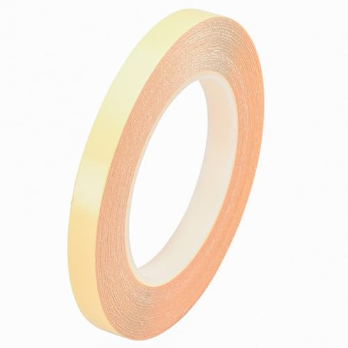 Vaessen Creative Nastro biadesivo di alta qualità, extra forte, 12 mm x 25 m, nastro adesivo trasparente, senza acidi, resistente al calore, per scrapbooking, decorazioni per biglietti e foto