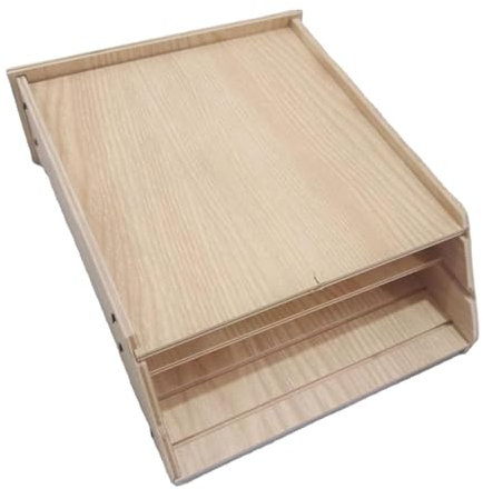 Großer Nistkasten für Fledermäuse, Outdoor-Häuser aus für Fledermäuse, verschraubt und unbehandelt, wetterfest, für die Dekoration des Hauses