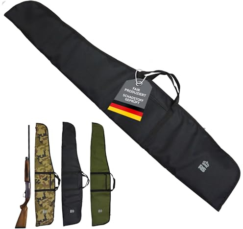 Waffentasche Gewehrtasche gepolstert aus 600D-Polyester | für Luftgewehr, für Jagdgewehr, für Sportwaffe mit Zielfernrohr