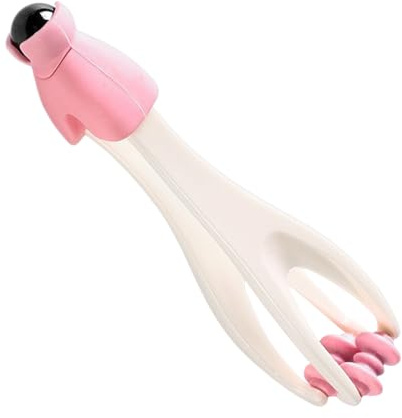 Fingermassagegerät Transportables Schnurloses Rollen-Werkzeug | Manuelles Druckpunktmassagegerät Muskelmassage und Entspannung für Zuhause Reise Fitness Arbeit Alltagsstress Frauen Männer