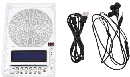 ZESTEFY Schumann Générateur de fréquence 7,83 Hz, générateur d'ondes sinusoïdales réglables 0,1 Hz à 30 kHz, appareil de fréquence avec écran et USB-C pour la détente, la méditation, l'aide au sommeil