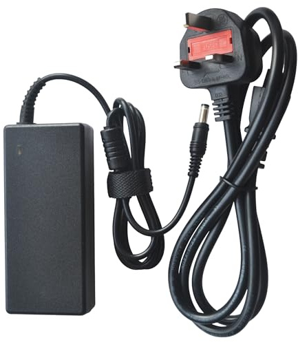 Double Dragon Power Adapter | 60W 24V 3.25A Power Supply | Replacement for Zebra 105934-053 | For Zebra Thermal Label Printers GK420D, GK420T, GK430D, GX420D, GX430T, GT800, ZD410D, ZD421D | UK