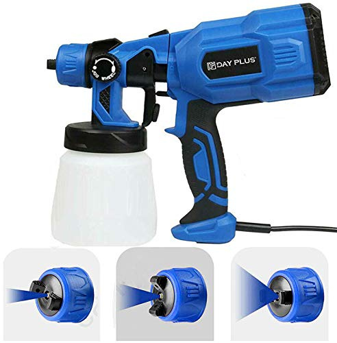 Elektrisches Farbspritzgerät 550W Farbsprühsystem für Holzfarben, Wandfarbe, Metallfarbe, Farbspritzpistole mit 800ml Behälter und 3 Sprühmuster