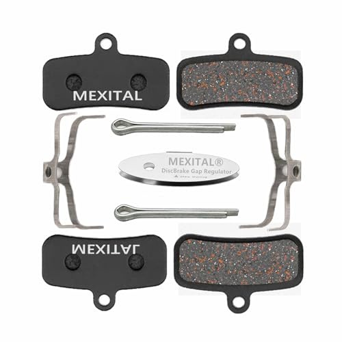MEXITAL 2 Pares Pastillas Freno Bicicleta para Shimano Saint BR-M810 M820 XTR BR M9120, Zee BR-M640 MT420 MT501 MT520, Deore XT BR M8020 M8120 M6120 SLX, Tektro HD M745 735 725 750 TRP G-Spec,Quadiem