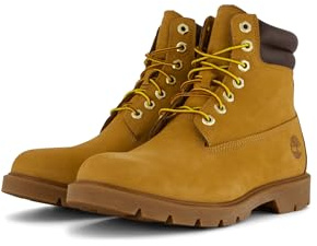 Timberland Men's 6 Inch WR Basic Fashion Boots, Wheat Nubuck, 8.5 UK
