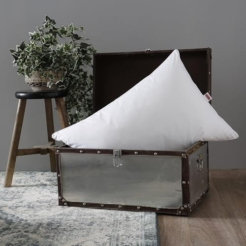 DODO - Lot de 2 Oreillers Anti-Acariens 50x70 cm - Confort Médium, Finition Bourdon - Enveloppe 100% Polyester - Garnissage Synthétique 100% Polyester Circul'Air - Lavable en Machine à 40°C