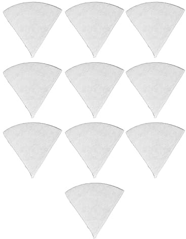 10 PCS Conical Exhaust Valve Filter Cotton Air Vent Filter for Ventilation System